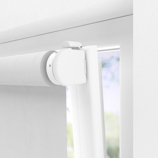 VONROC SMART BLINDS - Store électrique - Extension - 90 x 190 - Blanc - Sans télécommande ni câble de chargement