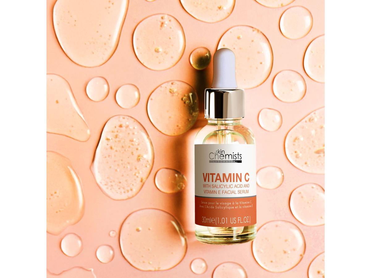 Sérum visage à la vitamine C de Skin Chemists - Anti-âge - 30 ml - Transparent