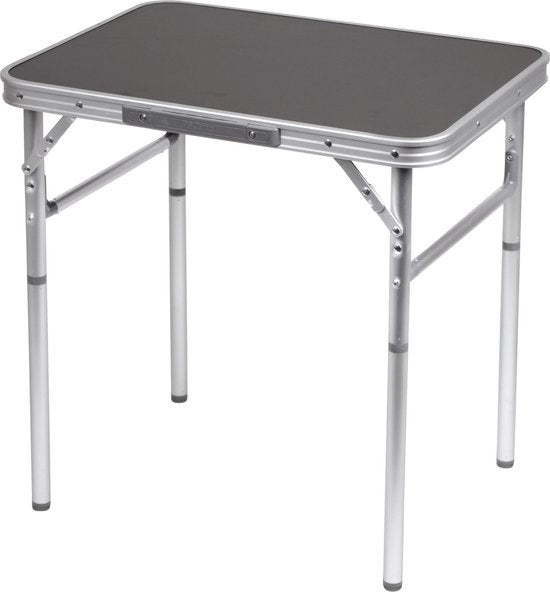 NordFalk table de camping pliante 60x45 cm - Table de camping | Table pliante légère - Noir