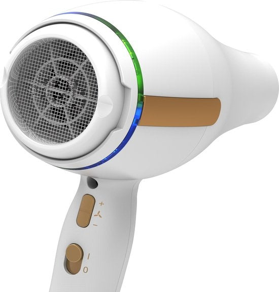 Solis Swiss Luxury 3800 Hairdryer - Sèche-cheveux - Blanc