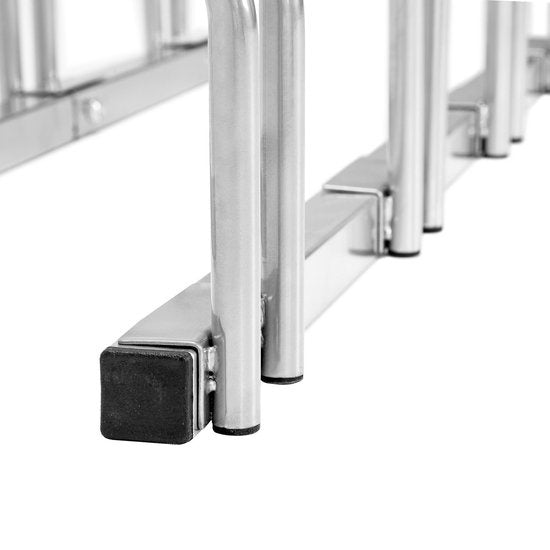 tectake - support de vélo 4 vélos - Support de vélo - acier - stable - 402378