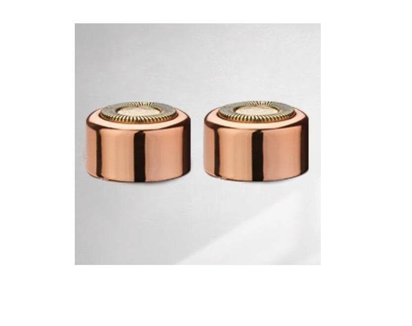 Têtes de rasage de rechange pour le Roxy Pocket Shaver (2 pièces).