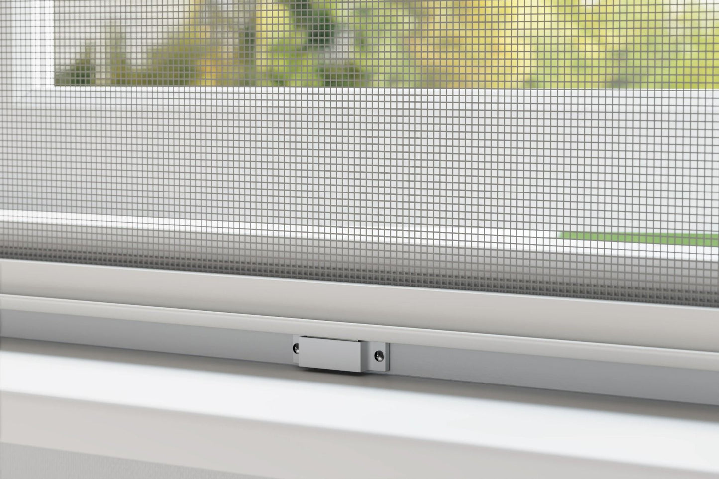Bruynzeel Moustiquaire de fenêtre plissée S500 - raccourcissable - 63 x 155 cm - blanc