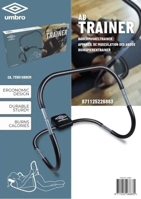 Umbro Ab Trainer - Buiktrainer - Buikspiertrainer - Zwart