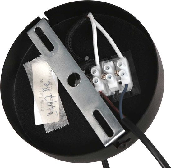 Steinhauer - lampe suspendue - Bollique LED - ambre - verre métal - Ø 25cm - E27 - 3497ME