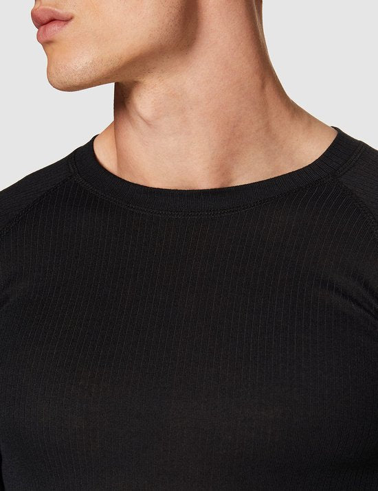 Sous-vêtements Thermiques Hommes - Chemise Thermique Hommes - Noir - M - Vêtements Thermiques Hommes - Chemise Thermique Hommes Manches Longues
