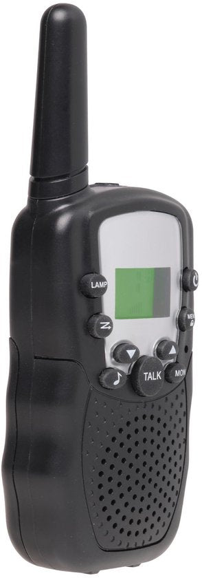 Denver Talkie-walkie - 8 canaux - Jusqu'à 5 km de portée - Lot de 2 - Lampe de poche - WTA449