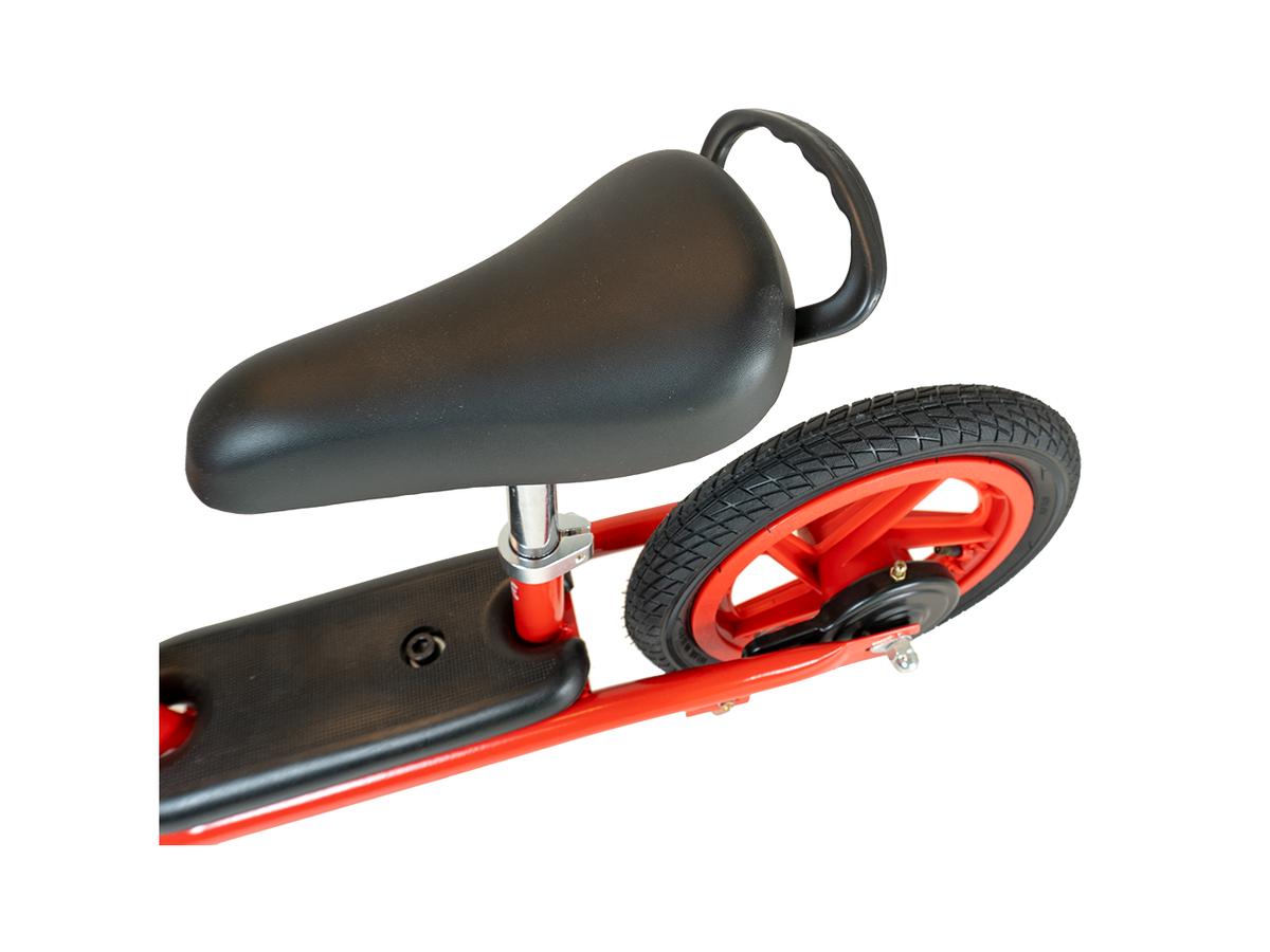 Vélo sans pédales Pirox - Cadre métallique - 12 pouces - Rouge