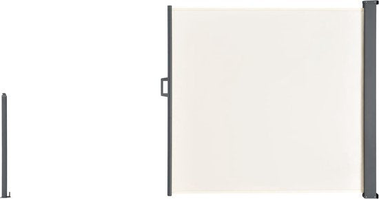 Auvent latéral / marquise - Dubaï - 300 x 200 cm - Beige