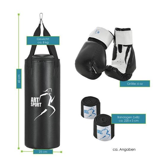 Sac de frappe - 10kg - cuir synthétique