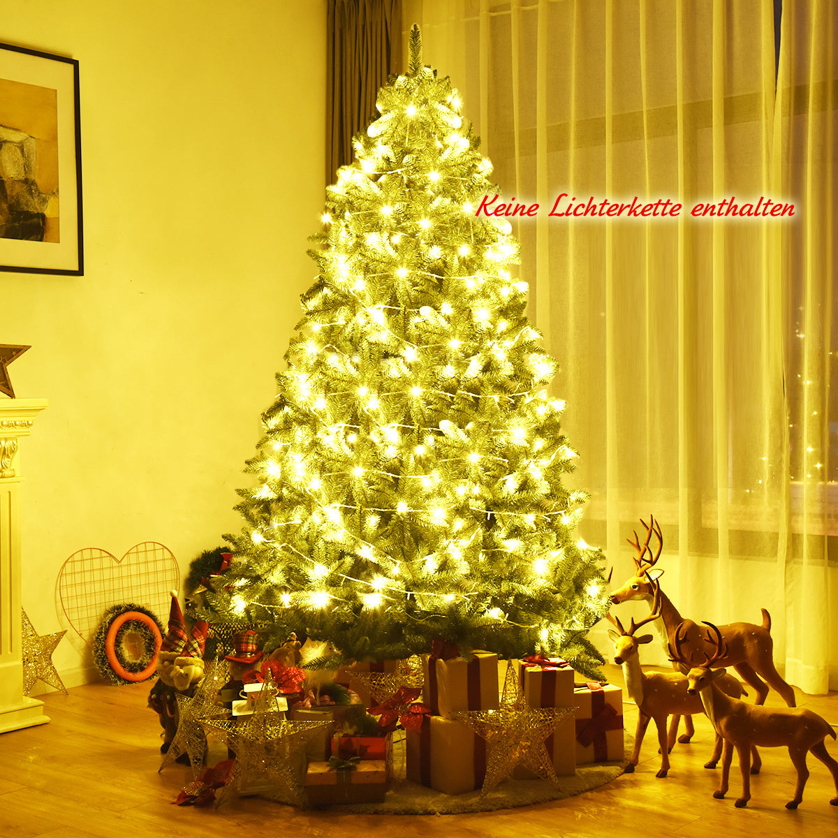 Coast Artificial Christmas Tree - Aiguilles PVC - 225 cm - Vert