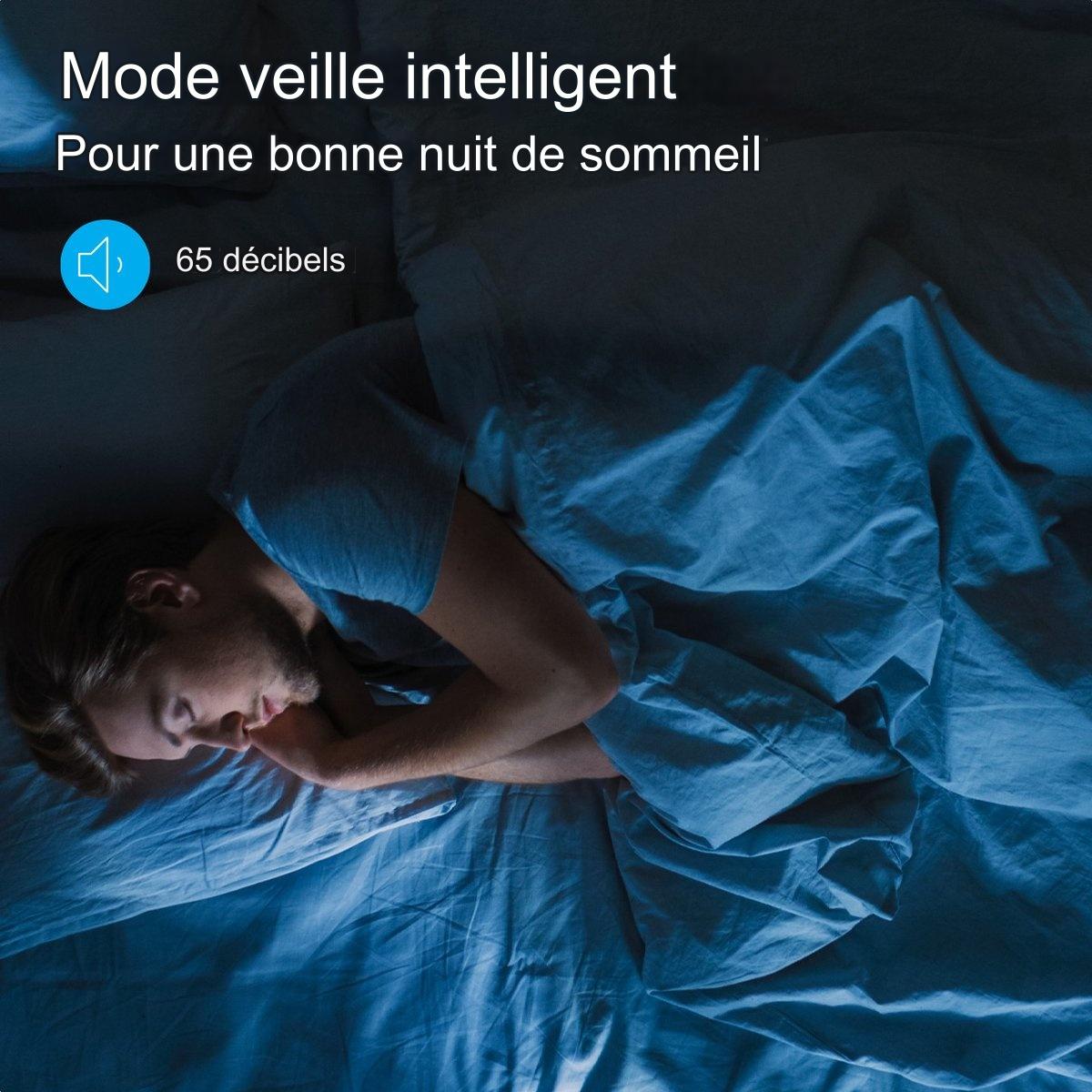 Climatiseur mobile - Auronic - 4 modes - Avec télécommande et kit de calfeutrage de fenêtre - Convient pour une superficie de 15-35 m2 - 10 000 BTU - Blanc