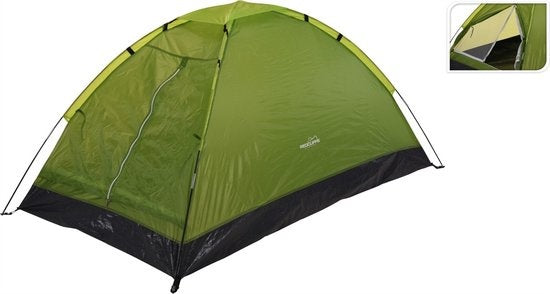 Tente pop-up - Redcliffs - pour 2 personnes - 220 x 120 x 95cm - Bleu