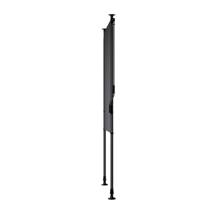 Juskys Vertical Balcony Screen 100x310 cm Grey - Protection solaire et visuelle hydrofuge et réglable en hauteur