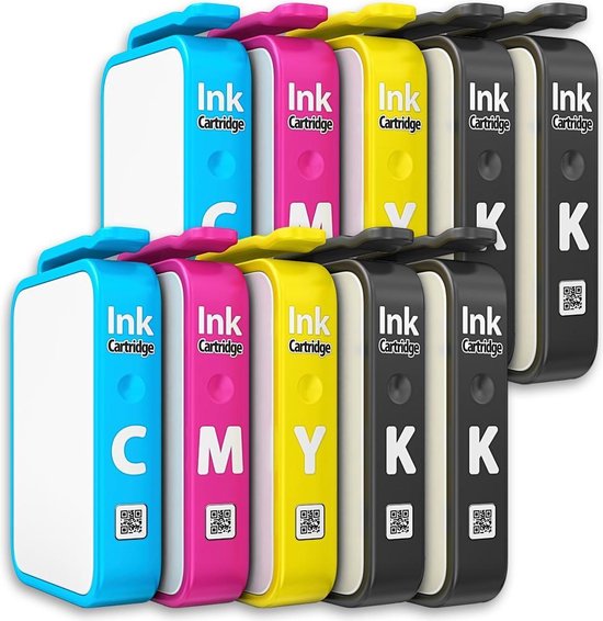 T044 | 10 Pack | Marque maison | Cartouches pour Epson | Clé USB 128 GB gratuite