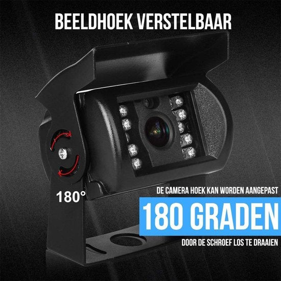 Strex Wireless Rear camera with 2 cameras - Night vision 18LED 15m