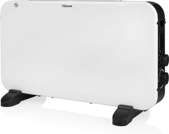 Tristar KA-5813 Convecteur de chauffage - 2000W - Compact avec fonction Turbo - 4 réglages et 2 réglages de chaleur - Protection contre la surchauffe