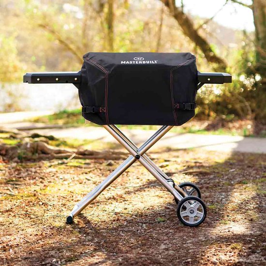 Barbecue au charbon de bois portable Masterbuilt avec chariot