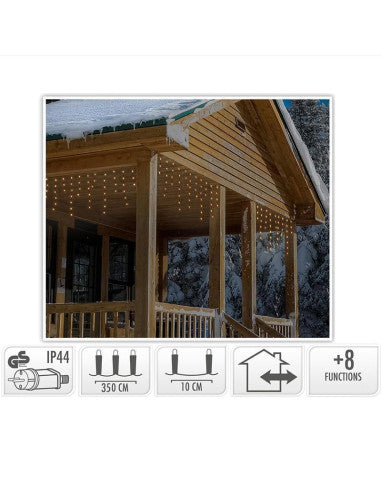 Icicle LED light | 360 Leds warm light | 360led/710cm