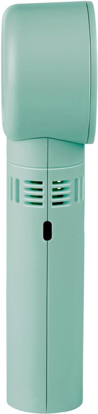 Lifetime Air Mini ventilateur sans pale 3 vitesses - Ventilateur de bureau avec USB rechargeable - Ventilateur de table portable - Mini ventilateur de voyage - Ventilateur debout compact - Vert