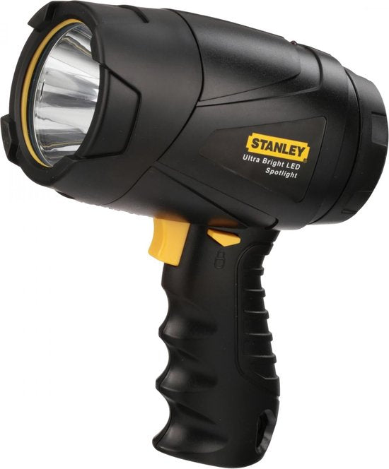 Stanley SL3WAKSE Lampe de poche LED - 300 Lumen - 4 piles AAA incluses - 13 heures d'autonomie - Poignée en caoutchouc antidérapante - Noir