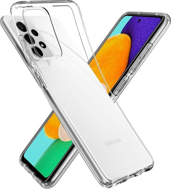 Spigen Liquid Crystal Coque arrière adaptée pour Samsung Galaxy A72 étui - Transparent