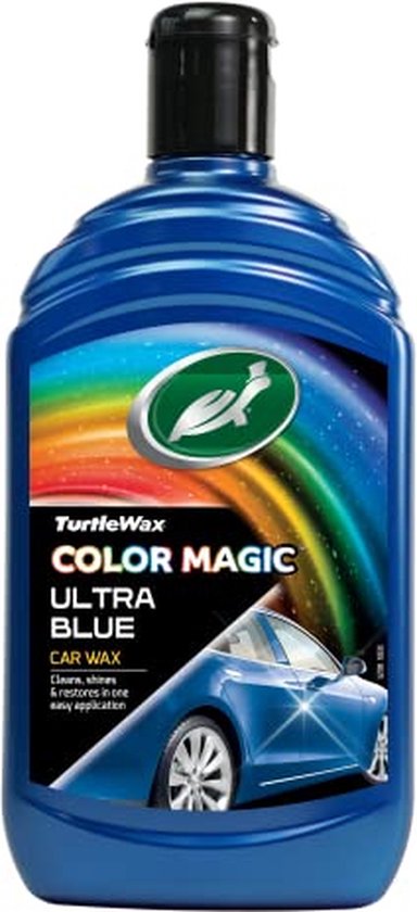 Turtle Wax 52711 Color Magic Radiant Red Wax 500ml - Polish spécialisé pour voitures - Réparation de peinture - Polish - Rouge