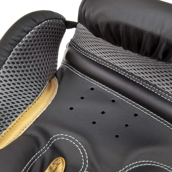 Gants de boxe Reebok noir/or 16 oz