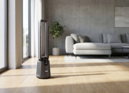 Ventilateur sans pales Lifenaxx LX-079 - Hauteur : 92 cm - Télécommande