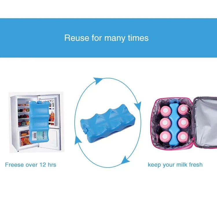 V-Coool Contoured Ice Brick - Élément réfrigérant pour le lait maternel, les aliments et les boissons