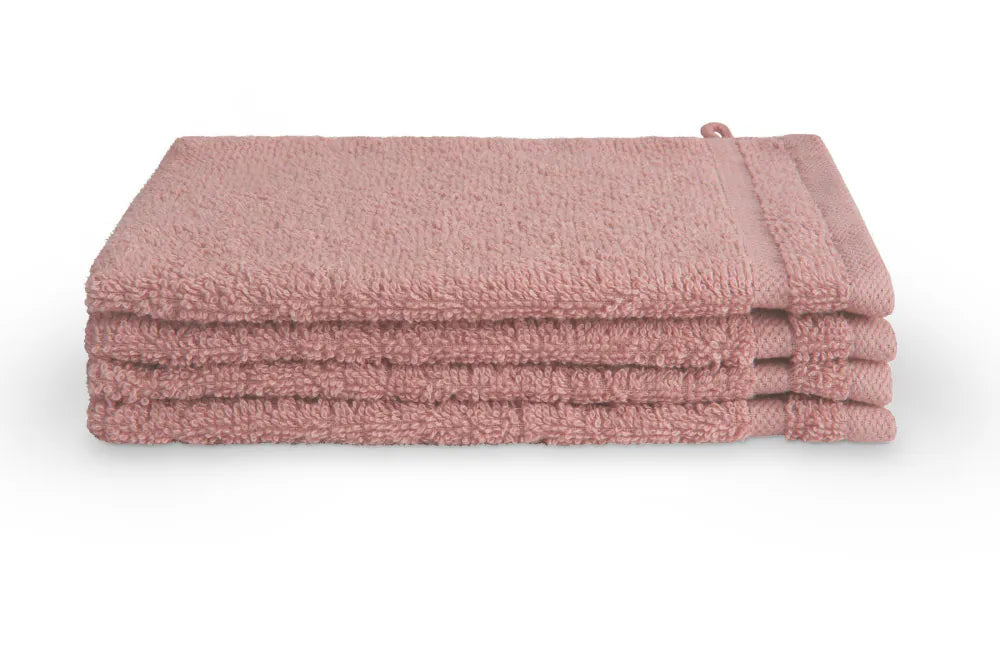 Byrklund Gant de toilette Bath Basics PP Old Pink 4x 16x21