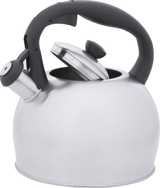 Bouilloire sifflante - Resto - 3L - Acier inoxydable - Induction - Argenté