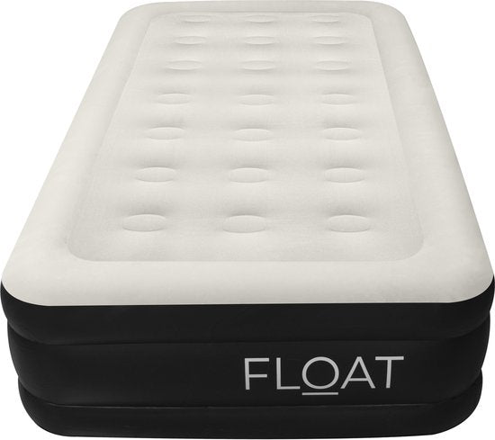 FLOAT - Matelas gonflable pour une personne avec pompe électrique intégrée - 191 x 99 x 38 cm - Matelas gonflable auto-gonflant pour une personne - Lit d'appoint Twin - NimbusRest