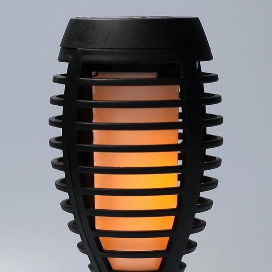 V-TAC VT-724 Ampoules solaires en bâton - IP44 - Noir - 1W - 2200K