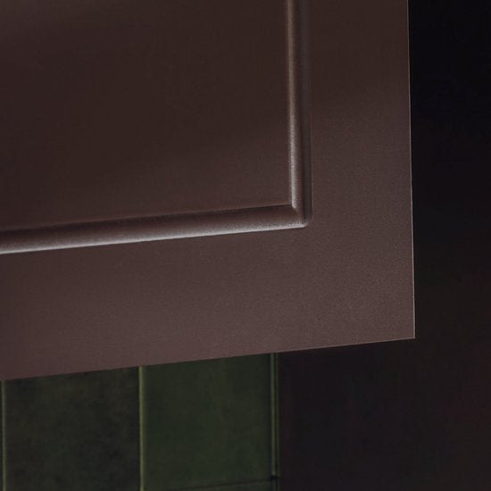 SoBuy FRG231-BR Meuble de salle de bain - Bois composite marron avec tiroir et étagère