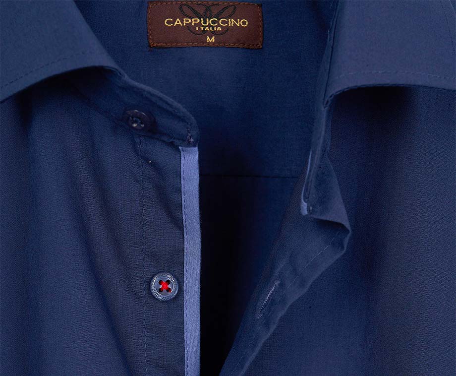 Cappuccino Short Sleeve Shirt Navy Size L