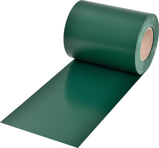 Bandes de protection de la vie privée en PVC - 1 pièce - Vert