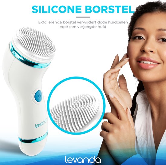 Têtes de brosse pour levanda brosse nettoyante électrique pour le visage Levanda 4-in-1 Electric Facial Cleanser - Facial Brush