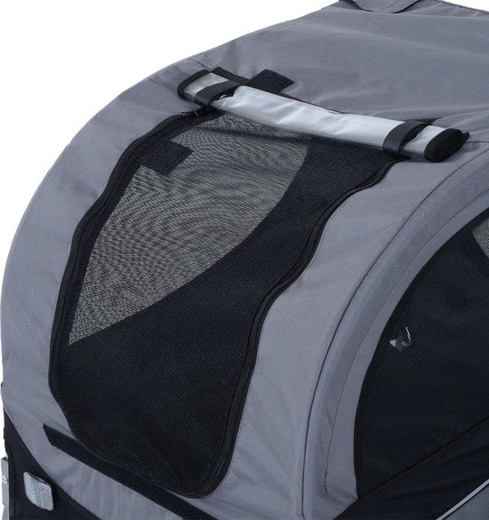 Remorque pour chien - Paws - Remorque pour vélo avec housse de pluie et pneus