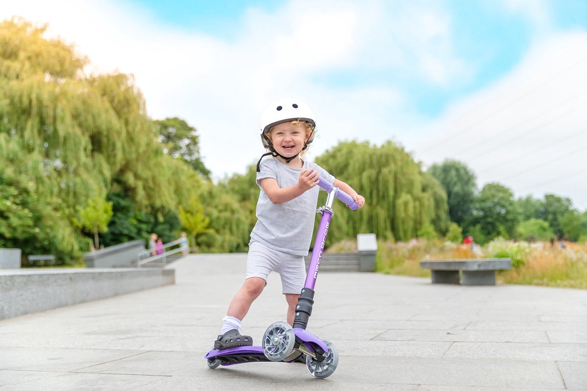Scooter 3 roues pour enfants Boldcube - Licorne violette - 2-8 ans