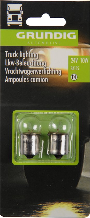 Grundig Truck lights - 2 pièces - 24V - 10W - E4