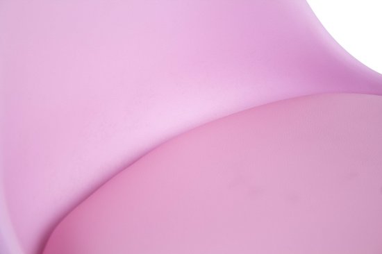 Chaise de bureau rose - réglable en hauteur
