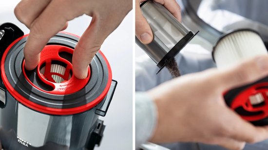 Bosch BCS711PET - Aspirateur balai - Rouge