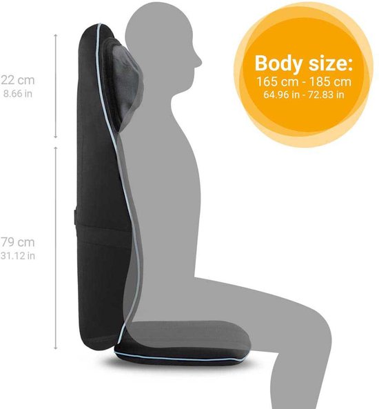 Coussin de massage Medisana MC 825 New Generation, bleu