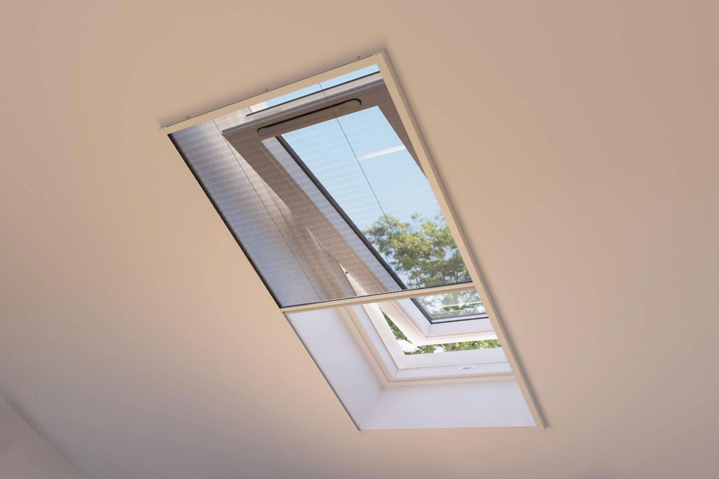 Bruynzeel S500 Moustiquaire de fenêtre plissée - Blanc - 103 x 155 CM