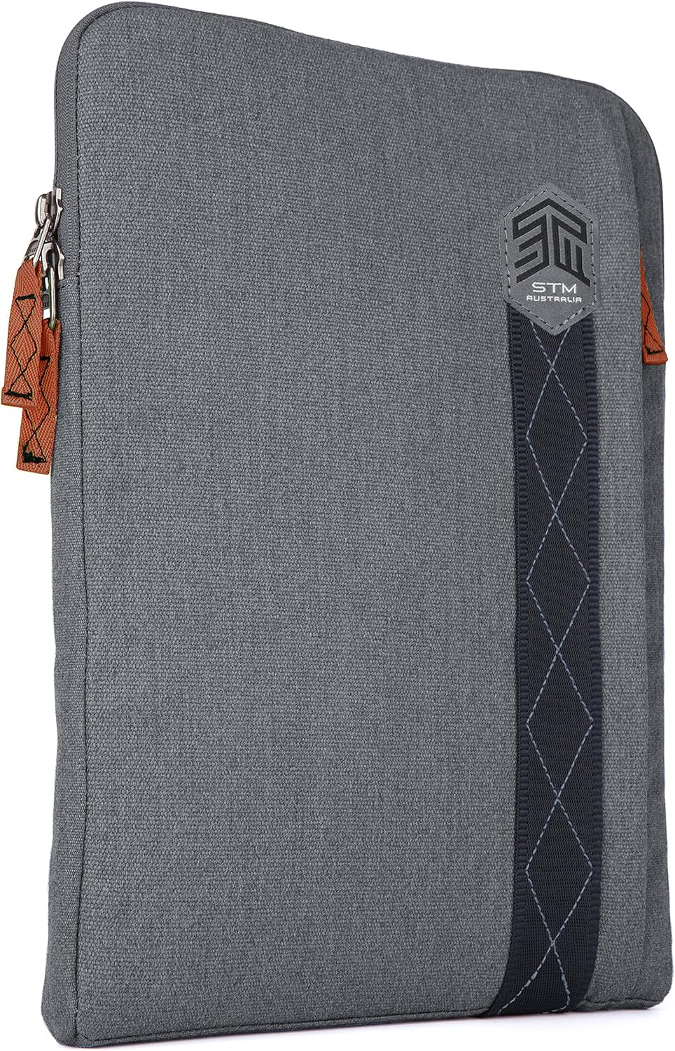 STM Laptop Sleeve - Pour ordinateurs portables 15 pouces - Mousse souple - Imperméable - Gris