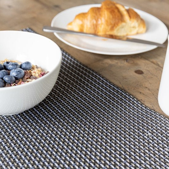 Set de table tissé - gris métallisé, 30x45cm - KitchenCraft