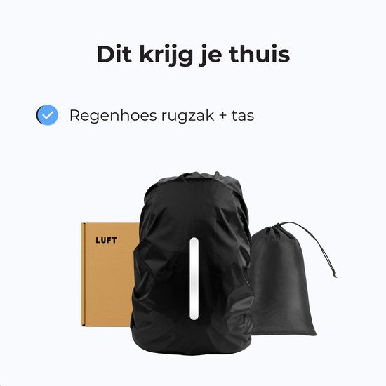 Sac à dos imperméable - 100% étanche - Sac à dos - Sac de vol pour sac à dos - Sac d'école - 25 à 35 litres