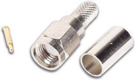 SMA mâle, 3 pièces, type à sertir (CSMA01)