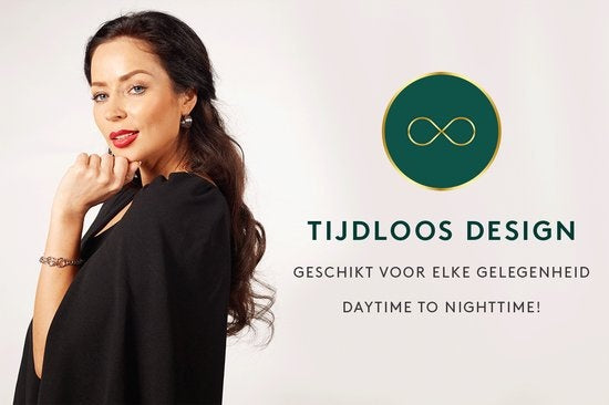 Laura Ferini Ladies Bracelet Solo Tua Silver - Bracelet à maillons en argent - plaqué or blanc 18K - Bijoux - Accessoires - Bijoux - Bracelet pour femmes